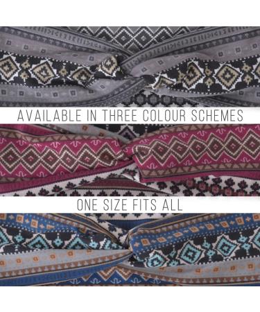 CHARM Summer Headband Turban for Women - Elastic Cotton Fitness Hairband Sporty Red Jogging Accessory - Buy Online on GoSupps.com