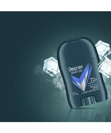 Degree Men Advanced Antiperspirant Deodorant Cool Rush Pack of 36 - 72-Hour Sweat & Odor Protection with MotionSense Technology 0.5 oz - Buy Online on GoSupps.com