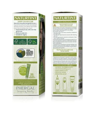 Naturtint Permanent Hair Color 6A Dark Ash Blonde - Ammonia-Free, Vegan, Cruelty-Free | Up to 100% Gray Coverage | Long-Lasting Results - Buy Online on GoSupps.com