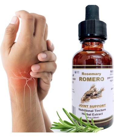 Rosemary Romero & Silica Herb Drops - Natural Remedy for Muscle Pain | Shop Internationally - Buy Online on GoSupps.com