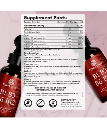 Liquid Vitamin B1 Drops with Vitamin B3 B6 & B12 Liquid Vitamin A Supplement for Women & Men with Vitamin C E and D3 nattokinase supplement | serratiopeptidase and nattokinase supplements - Buy Online on GoSupps.com