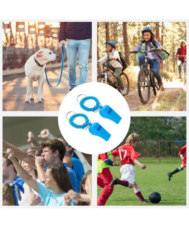 Thinp 6-Pack Triller Pipes for Kids - Colorful Plastic Whistles with Stretchable Lanyard for School Sports & Referees - Buy Online on GoSupps.com