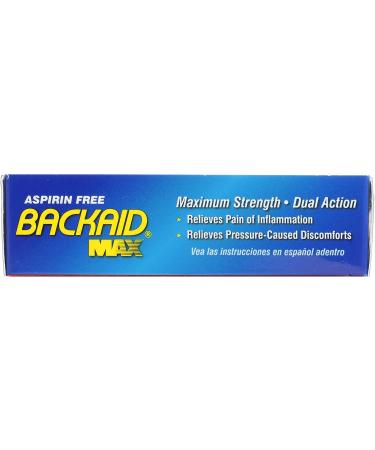 Backaid Max: Aspirin-Free Pain Relief for Backache, Leg Pain, Sciatica - 28 ct - Buy Online on GoSupps.com