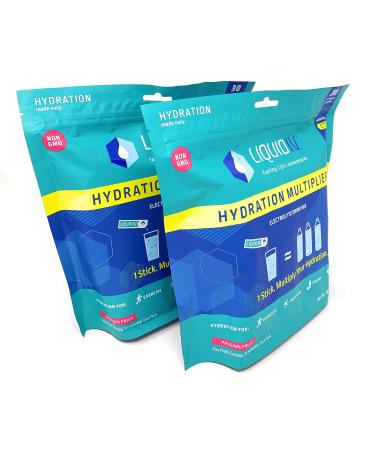 Liquid I.V. Hydration Multiplier, Electrolyte Powder, Easy Open Packets, Supplement Drink Mix (Passion Fruit, 60 Count)