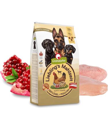 Granatapet Liebling's Meal Poultry Junior 10 kg - Grain-Free No Sugar Dog Food | Premium Dry Food for Puppies - Buy Online on GoSupps.com