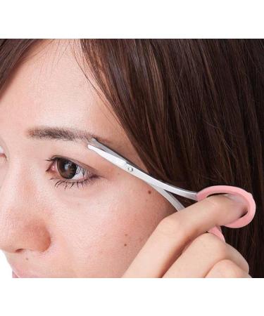 Kinugawa W-25 Scissors for Women - Sharp Nose Hair & Eyebrow Trimming Made in Japan Safety Round Blade Unwanted Hair Remover - Buy Online on GoSupps.com