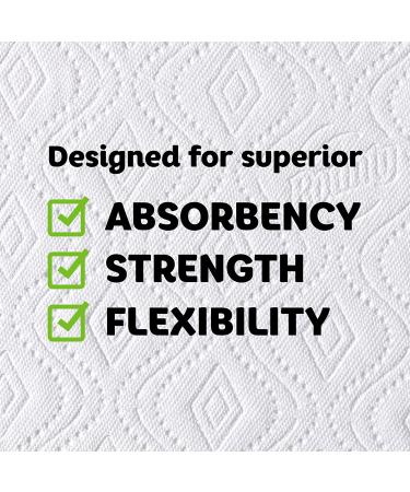 Bounty Select-A-Size 2-Ply Paper Towels - Pack of 12 Giant Rolls, White, 11 x 5-15/16 Inches - Buy Online on GoSupps.com