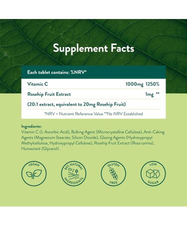 Holland & Barrett Vitamin C 1000mg 120 Tablets - Immune Support Supplement - Buy Online on GoSupps.com