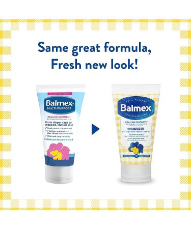 Balmex Multi-Purpose Healing Ointment for Diaper Rash & Chafing - Pediatrician Recommended 3.5oz (Pack of 2) - Buy Online on GoSupps.com