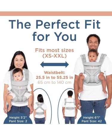 Ergobaby Omni 360 Baby Carrier with Lumbar Support - Pure Black | Newborn to Toddler, 7-45 lbs | 1 Count - Buy Online on GoSupps.com