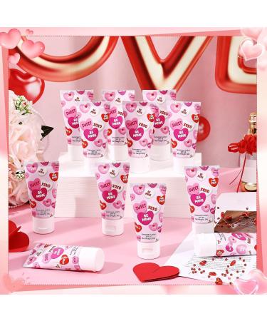 Dansib 12 Pcs Mini Sunscreen Bulk for Valentine Gifts Summer Travel Size Spf 30 Water Resistant Sunblock Sunscreen Lotion Bulk for Valentines Day Favors for Pool Party(Valentine) - Buy Online on GoSupps.com