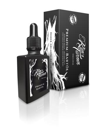 Rims Turner Bart l Serum men's face with argan oil and jojoba oil (25ml) - Bart care for optimal growth & better styling - oil for beard care for men - hair growth oil with argan oil