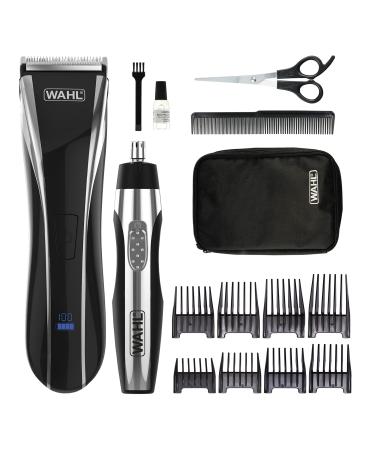 Wahl Ultimate Hair Clipper Cordless Hair Clippers for Men Ultimate Head Shaver Nose Hair Trimmer for Men Personal Trimmers Trimmers for Nose Ear Eyebrow Cordless Home Haircutting Trimmer single