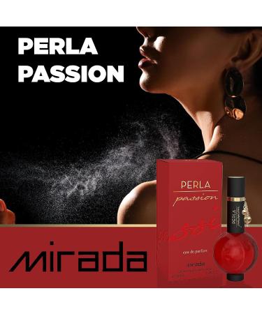 MIRADA Perla Passion Women's Eau de Parfum (EDP) 3.4 FL. Oz (100ml) Women s Perfume with Notes of Pear Grapefruit Currant Pink Pepper Heliotrope Pineapple Rose Jasmine Vanilla Patchouli - Buy Online on GoSupps.com