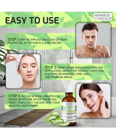 Advanced Clinicals Collagen Set: Body Cream & Facial Serum for Hydration, Firming, and Plumping - 2-Piece Set - Buy Online on GoSupps.com
