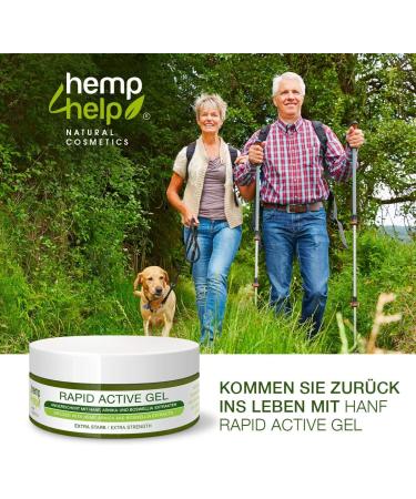 HANF Rapid R ckenSchmerzen Gel - Extra Strong Muscle Relief for Arthritis Rheumatism & Leg Pain | International Shipping - Buy Online on GoSupps.com