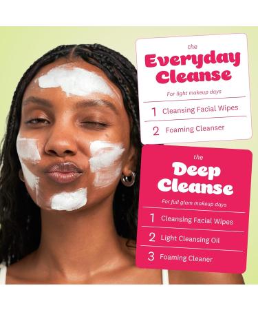 The Face Shop Rice Water Bright Double Cleansing Duo Set with Ceramide Korean Skin Care Gentle Face Wash & Pore Control Cleansing Oil Hydrating Moisturizing Vegan Facial Cleanser Makeup Remover - Buy Online on GoSupps.com