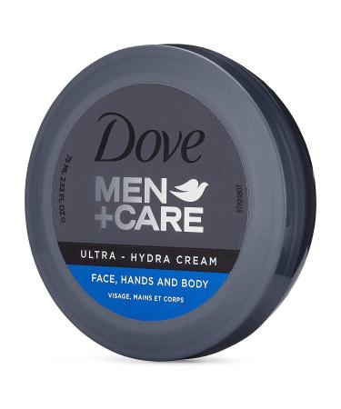 Dove Men+Care Ultra-Hydra Cream - 24 Hour Moisturization - 2.53 Fl Oz (Pack of 2) - Buy Online on GoSupps.com