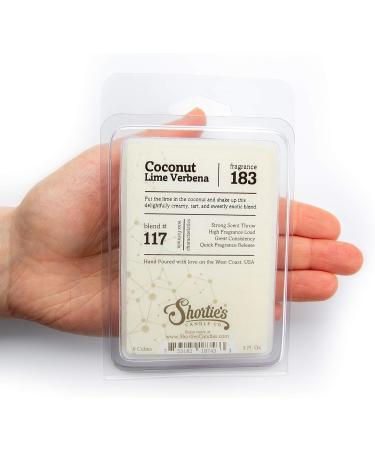 Buy Coconut Lime Verbena Wax Melts - Shortie s Candle Co. | Highly Scented Bulk Pack (12 Oz) | Natural Oils | Fruit & Berry Air Freshener - Buy Online on GoSupps.com