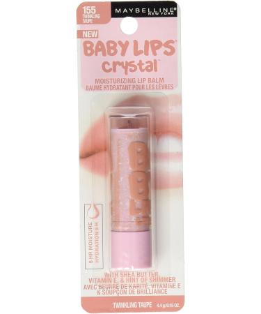 Maybeline New York Baby Lips Crystal Lip Balm Twinkling Taupe 0.15 Ounce - Buy Online on GoSupps.com