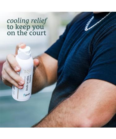 Hemp Oil Menthol Spray for Discomfort Relief | Fast-Absorbing Soothing Topical Formula | Easy Application & Cooling Effect - Buy Online on GoSupps.com