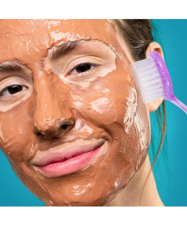 Shop Lurrose 6pcs Plastic Cleaner Brushes - Perfect for Nails Face & Pedicure | Acrylic Pink & Blue Cleaning Tools - Buy Online on GoSupps.com