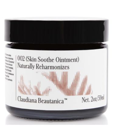 Claudiana Beautanica | Skin Soothe Ointment | Plant Based Skin Ointment Body Care | Premium Botanical Skin Care for Skin Nourishment (2oz | 59ml) Skin Soothe Ointment - 2Oz