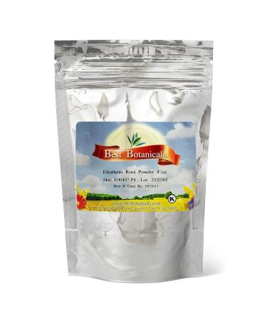 Best Botanicals Eleuthero Root Powder 4 oz. 4 Ounce (Pack of 1) - Buy Online on GoSupps.com