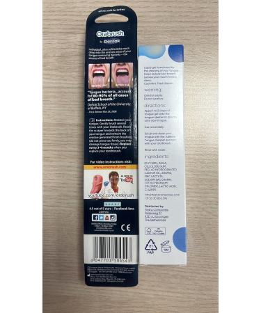 Julibrite Tongue Care Set - Tongue Gel & Brush for Bad Breath White Tongue & Fresh Breath - Effective Tongue Scraper & Cleaner (50 ml) - Buy Online on GoSupps.com