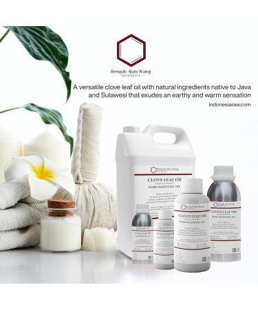 Pure Clove Leaf Oil - Premium Quality Essential Oil for Aromatherapy & Natural Remedies | International Shipping Available - Buy Online on GoSupps.com