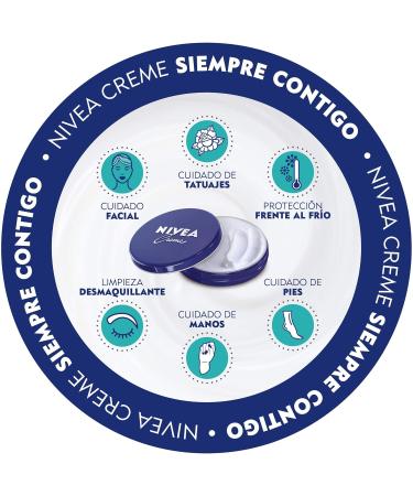 Nivea Pack of 4 (4 x 75 ml) Hand Face and Body Moisturizing Cream for the Whole Family Universal Soft and Hydrated Skin Cream Multi-Use Cream - Buy Online on GoSupps.com