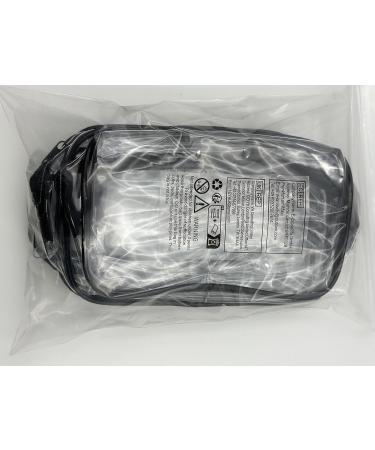 5 Transparent Cosmetic Pockets | Portable PVC Makeup Bag with Zipper | Travel Organizer & Bathroom Essential (18 cm x 12 cm) - Buy Online on GoSupps.com