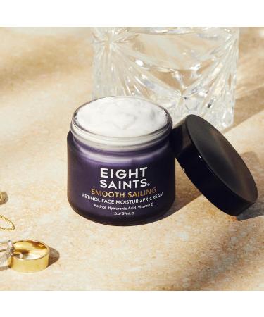 Eight Saints Retinol Facial Moisturizer - Firming Cream for Face Neck & Eyes Deep Hydration Fragrance-Free 2oz | Shop Internationally - Buy Online on GoSupps.com