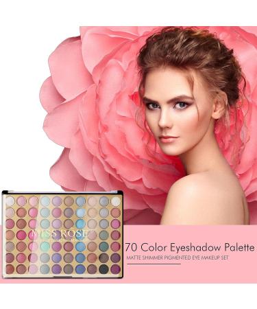 DTT Eye Makeup Palette Glitter Matte and Shimmer Highlighter Eyeshadow Makeup Palette Make Up Palette Blooming Up Eye Shadow Big Sale - Buy Online on GoSupps.com