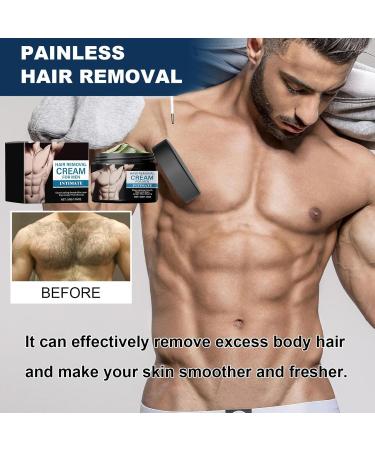 Hair Removal 50g Gentle Non-Irritating Lotion for Men - Body Hair Removal Cream - For Body Legs Arms Underarms Back and Sensitive Areas - Buy Online on GoSupps.com
