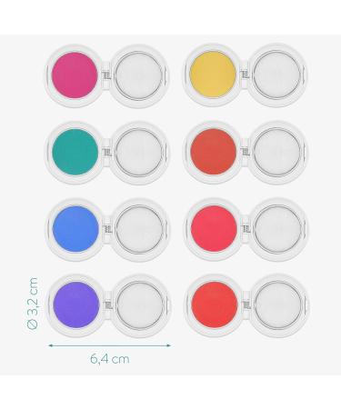 Navaris Children's Hair Color Chalk Set - 8 Washable Water-Soluble Shades for Boys & Girls - Buy Online on GoSupps.com