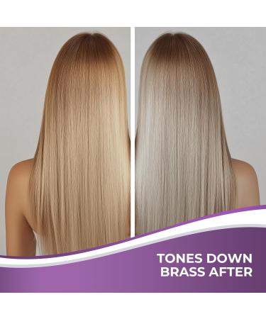 Karseell Purple Hair Mask and Hair Oil Set neutralizes yellow cast repairs hair damage for blonde and gray hair 50 ml + 500 ml - Buy Online on GoSupps.com