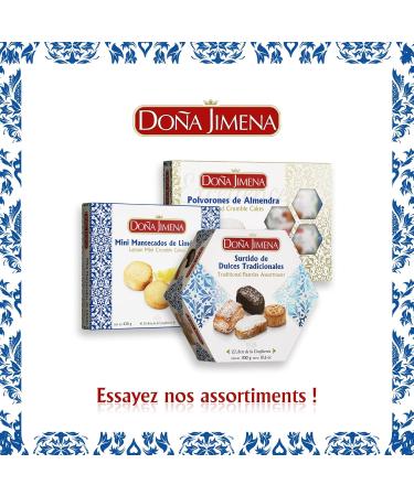 Do a Jimena - Mini Lemon Mantecados Creamy Texture Supreme Quality Artisanal Natural Traditional Recipe Gift - Buy Online on GoSupps.com