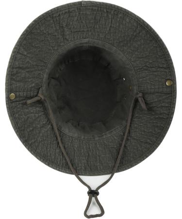 Zylioo XXL Bush Hat for Big Heads | Oversized Wide Brim Hiking & UV Safari Hat | BOONE HAVE for Outdoor Activities | 3XL Arm Green - Buy Online on GoSupps.com