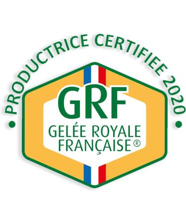 GRF Certified French Royal Jelly Unique Total Quality Label 100% Natural neither transformed nor frozen 3 jars 10g harvestedSummer2020 from M.Outters Beekeeper of Sologne Selection YoD lices  - Buy Online on GoSupps.com