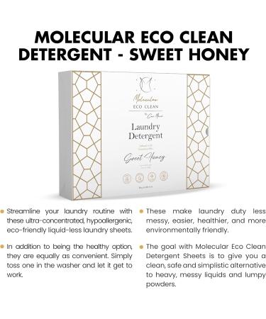 Buy Coc March Sweet Honey Eco Clean Laundry Detergent - Hypoallergenic All-Natural 60 Loads Biodegradable - Long Lasting Fresh Scent for International Shipping - Buy Online on GoSupps.com