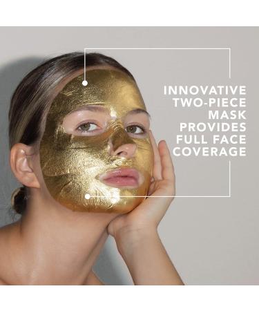 LAPCOS 24K Gold Hydra Collagen Face Mask (5 Pack) - Anti Wrinkle Treatment for Fine Lines & Puffiness - Korean Skin Care - Firm & Hydrated Skin - 5 Count - Buy Online on GoSupps.com