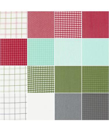 Merry Little Christmas Wovens Charm Pack - 42-5 Precut Fabric Quilt Squares - Buy Online on GoSupps.com