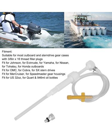 Gear Lube Pump | Manual Lower Unit Gear Oil Pump for Outboard Marine Gearbox - Best Accessory for Boat Maintenance - Buy Online on GoSupps.com