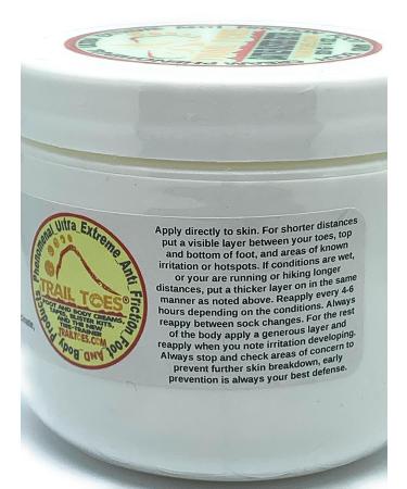 Trail Toes Phenomenal Anti Friction Cream - White - 4oz | Foot & Body Protection - Buy Online on GoSupps.com