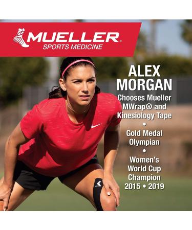 Mueller Sports Medicine Typhoon Kinesiology Tape I-Strips Beige - 20 Pre-Cut Therapeutic Strips - Buy Online on GoSupps.com