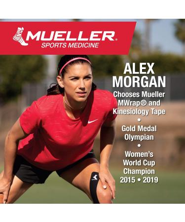 Mueller Sports Medicine Typhoon Elite Kinesiology Therapeutic Tape Pre-Cut I-Strips Beige 20 Count - Buy Online on GoSupps.com