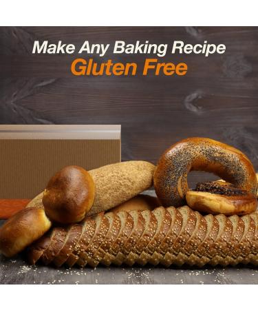 Peetz Gluten Free Flour S.M.A.R.T Blend One To One Baking Flour. 60% Whole Grains And Seeds. All Purpose Mix For Bread Pizza Pasta Cookies Cakes and Healthy Snacks. High Protein. Non-GMO. 10 kg - Buy Online on GoSupps.com