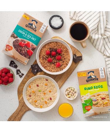 Quaker Dino Eggs Instant Oatmeal 8 Packets 304g Dino Eggs 304 g (Pack of 1) - Buy Online on GoSupps.com