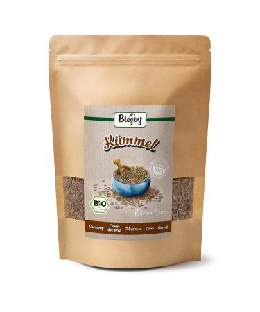 Biojoy Organic caraway seeds (500g) whole without additives (Carum Carvi)